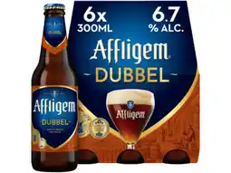 Hoogvliet Affligem Dubbel Bier Fles 6-pack aanbieding