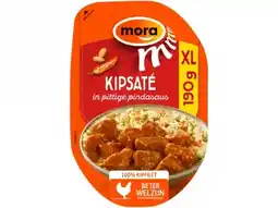 Hoogvliet Mora Kipsaté in pittige pindasaus aanbieding