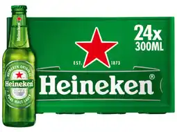 Hoogvliet Heineken Premium Pilsener Bier Fles Krat aanbieding