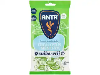 Hoogvliet Anta Eucalyptus menthol suikervrij aanbieding