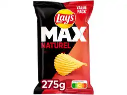 Hoogvliet Lay's Naturel max aanbieding