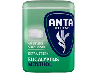 Hoogvliet Anta Keelpastilles eucalyptus menthol aanbieding