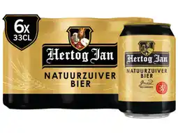 Hoogvliet Hertog Jan Natuurzuiver pils 6-pack aanbieding