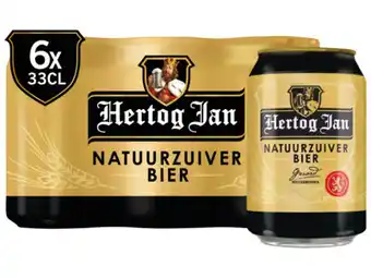 Hoogvliet Hertog Jan Natuurzuiver pils 6-pack aanbieding