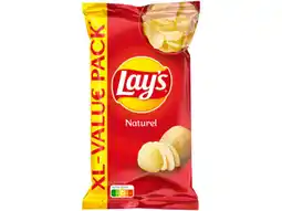 Hoogvliet Lay's Naturel chips aanbieding