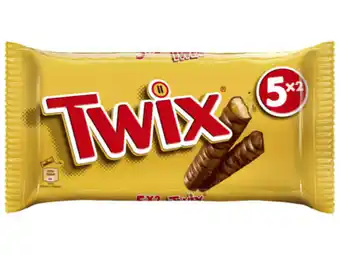 Hoogvliet Twix 5 repen aanbieding