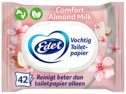 Hoogvliet Edet Vochtig toiletpapier amandel aanbieding