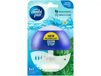 Hoogvliet Ambi Pur Toiletblok fresh water & mint aanbieding