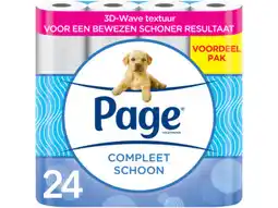 Hoogvliet Page Toiletpapier compleet schoon aanbieding
