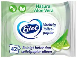 Hoogvliet Edet Vochtig toiletpapier aloë vera aanbieding