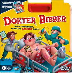 Amazon Dokter Bibber, elektronisch bordspel met alles-in-één draagkoffer - Nederlandse versie aanbieding