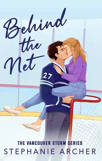 Amazon Behind The Net: A Grumpy Sunshine Hockey Romance (Vancouver Storm Book 1) aanbieding