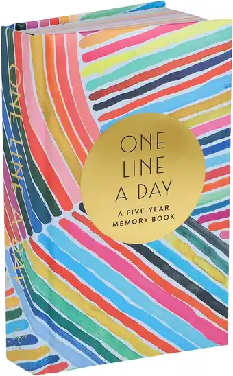 Amazon Rainbow One Line a Day: A Five-Year Memory Book aanbieding