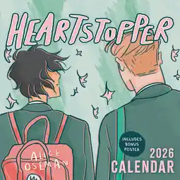 Amazon The Heartstopper 2026 Calendar: With art by Alice Oseman, and bonus poster! aanbieding