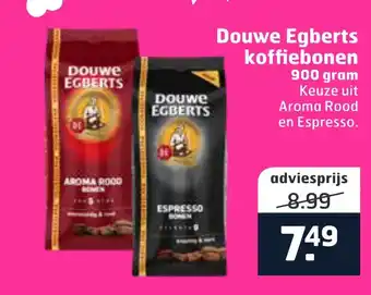 Trekpleister Douwe egberts koffiebonen 900 gram aanbieding