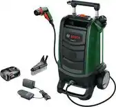 Amazon Bosch Accu-outdoorreiniger Fontus 18V (1 accu, 18 Volt System, in kartonnen doos) aanbieding
