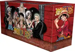 Amazon One Piece Box Set 4: Dressrosa to Reverie: Volumes 71-90 with Premium: Volume 4 aanbieding