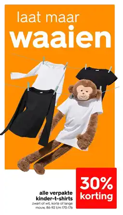 HEMA Alle verpakte kinder t-shirts aanbieding