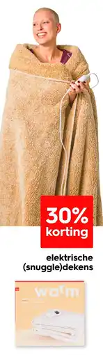 HEMA Elektrische snuggle dekens aanbieding