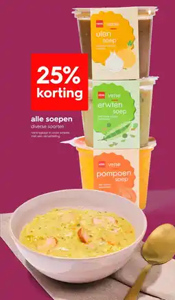 HEMA Alle soepen aanbieding