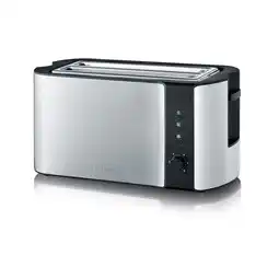 Bol.com Severin 2590 - Broodroster - toaster - zilver/zwart aanbieding