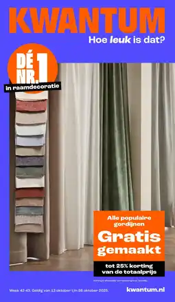 Kwantum Alle populaire gordijnen aanbieding