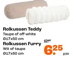 Kwantum Rolkussen Teddy Rolkussen Furry aanbieding