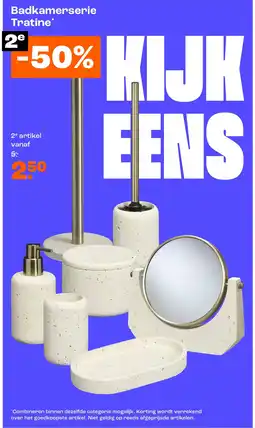 Kwantum Badkamerserie Tratine aanbieding
