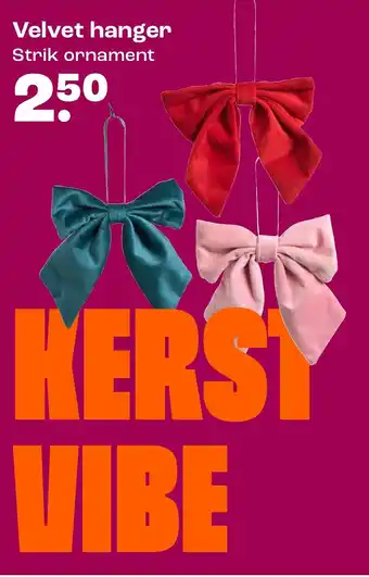 Kwantum Velvet hanger aanbieding