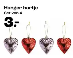 Kwantum Hanger hartje aanbieding