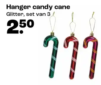 Kwantum Hanger candy cane aanbieding