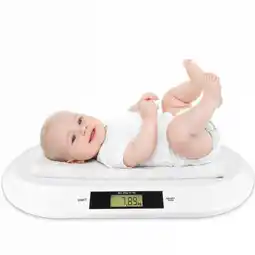 Action Silvergear smart babyweegschaal - wit aanbieding