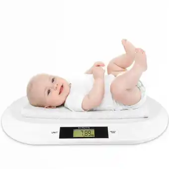 Action Silvergear smart babyweegschaal - wit aanbieding