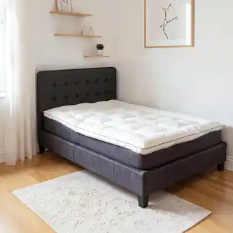 Action Premium Percale Katoen Topper - Wit aanbieding