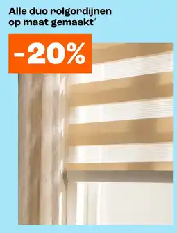 Kwantum Alle duo rolgordijnen op maat gemaakt aanbieding