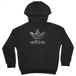 Foot Locker Adidas Trefoil Hoodies Kinder - Grijs - Maat 159 - 164 CM - Katoen Fleece aanbieding