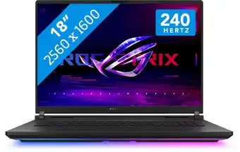 Coolblue ASUS ROG Strix SCAR 18 G835LX-SA012W aanbieding