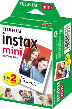 Coolblue Fujifilm Instax Mini Colorfilm Glossy (20 stuks) aanbieding