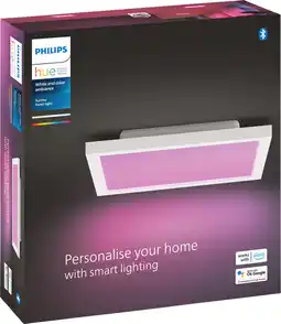Coolblue Philips Hue Surimu paneellamp White and Color vierkant wit aanbieding