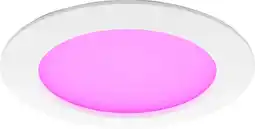 Coolblue Philips Hue inbouwspot Slim - White and color - 170mm - wit aanbieding
