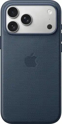 Coolblue Apple iPhone 17 Pro Max TechWoven Back Cover met MagSafe Blauw aanbieding