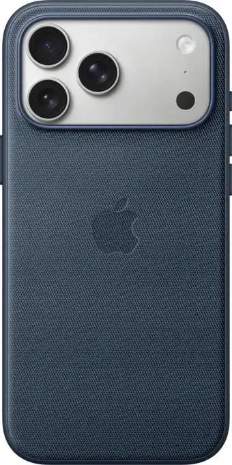 Coolblue Apple iPhone 17 Pro Max TechWoven Back Cover met MagSafe Blauw aanbieding