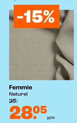 Kwantum Femmie aanbieding