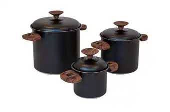 Bol.com Bo-Camp Industrial Pannenset - Hading compact 3 aanbieding