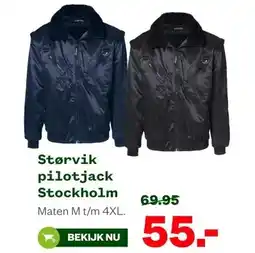 Welkoop Størvik pilotjack Stockholm aanbieding