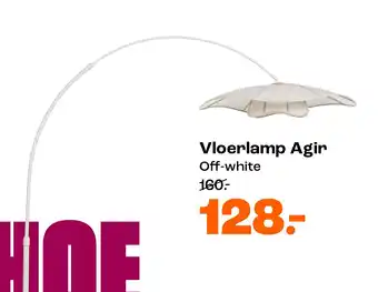 Kwantum Vloerlamp Agir aanbieding