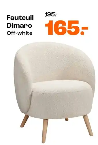 Kwantum Fauteuil Dimaro aanbieding