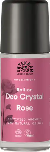 De Online Drogist Urtekram Roll-on Deo Crystal Rose aanbieding