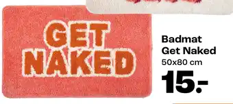 Kwantum Badmat Get Naked aanbieding