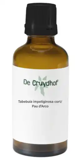 De Online Drogist Cruydhof Tabebuia Impetiginosa Cort/Pau d'Arco Druppels aanbieding